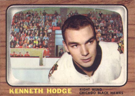1966 Topps Ken Hodge #114 Hockey Card