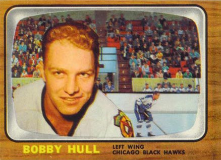 1966 Topps Bobby Hull #112 Hockey Card