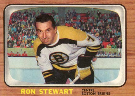 1966 Topps Ron Stewart #94 Hockey Card