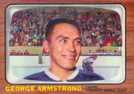 1966 Topps George Armstrong #84 Hockey Card