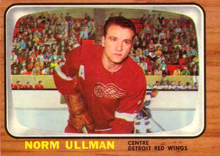 1966 Topps Norm Ullman #52 Hockey Card