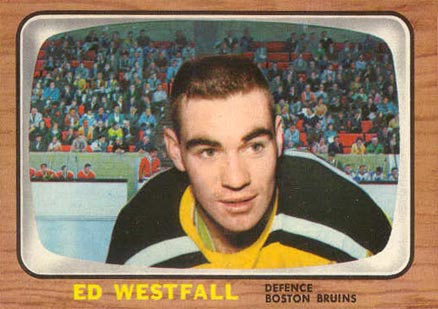 1966 Topps Ed Westfall #32 Hockey Card
