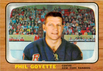 1966 Topps Phil Goyette #28 Hockey Card