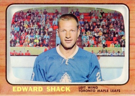 1966 Topps Eddie Shack #17 Hockey Card