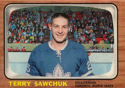 1966 Topps Terry Sawchuk #13 Hockey Card