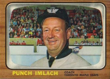 1966 Topps George Imlach #11 Hockey Card