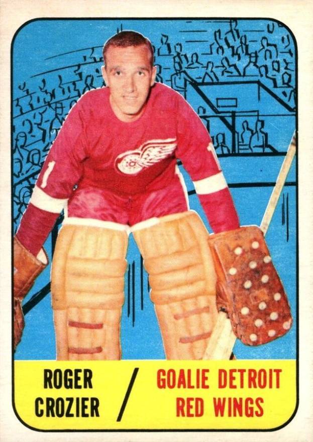 1967 Topps Roger Crozier #48 Hockey Card