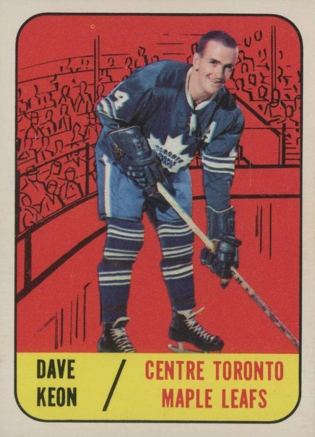 1967 Topps Dave Keon #11 Hockey Card