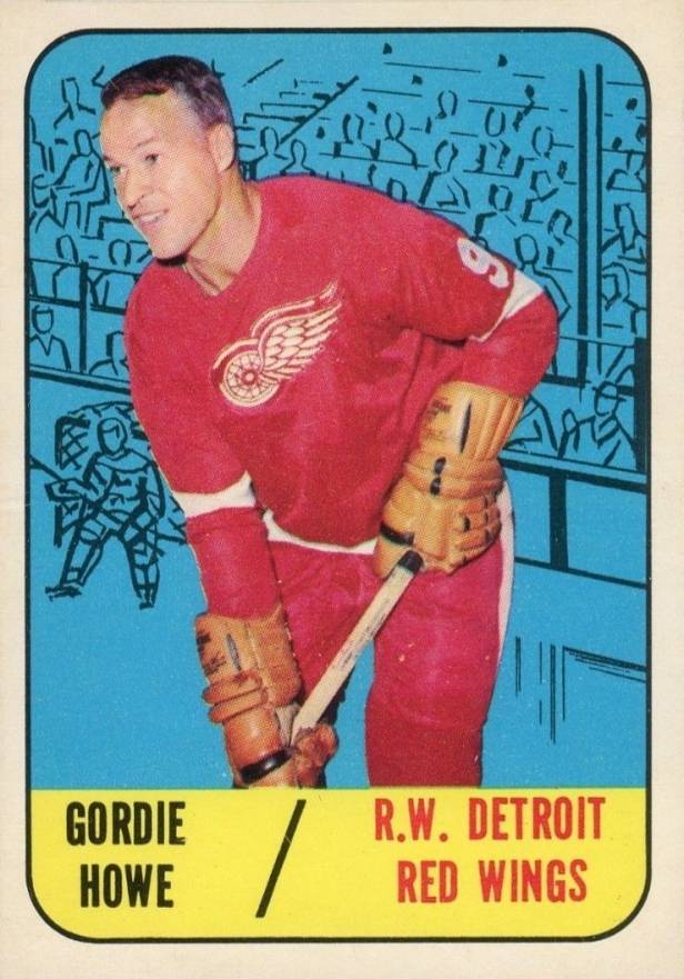 1967 Topps Gordie Howe #43 Hockey Card