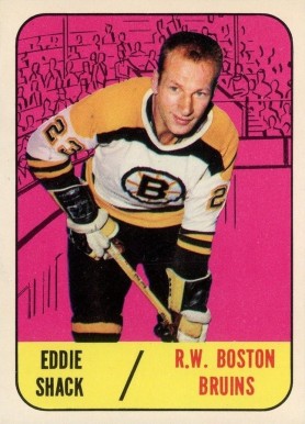 1967 Topps Eddie Shack #34 Hockey Card