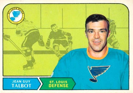 1968 O-Pee-Chee Jean-Guy Talbot #179 Hockey Card