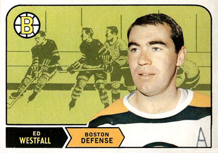 1968 O-Pee-Chee Ed Westfall #135 Hockey Card