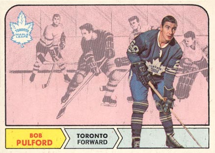 1968 O-Pee-Chee Bob Pulford #129 Hockey Card