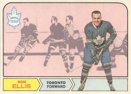 1968 O-Pee-Chee Ron Ellis #126 Hockey Card