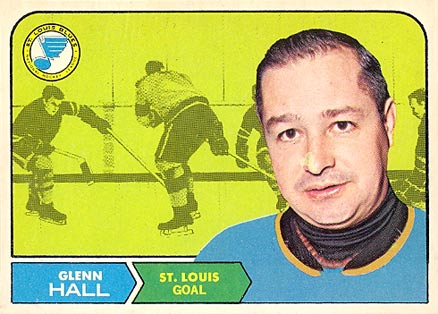 1968 O-Pee-Chee Glenn Hall #111 Hockey Card