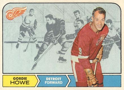 1968 O-Pee-Chee Gordie Howe #29 Hockey Card