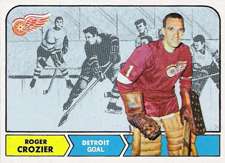 1968 O-Pee-Chee Roger Crozier #23 Hockey Card