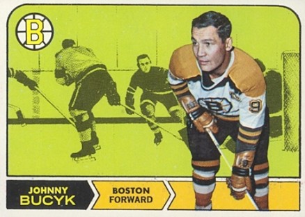 1968 Topps Johnny Bucyk #5 Hockey Card