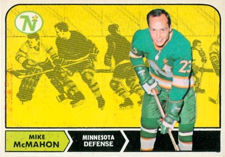 1968 Topps Mike McMahon #46 Hockey Card