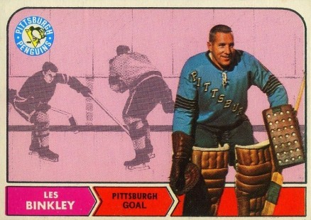 1968 Topps Les Binkley #100 Hockey Card