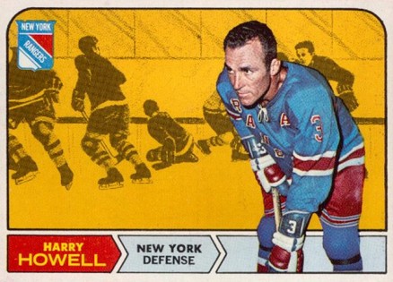 1968 Topps Harry Howell #69 Hockey Card