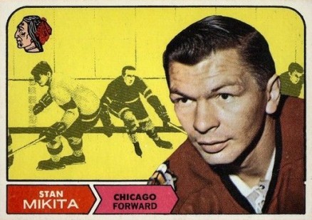 1968 Topps Stan Mikita #20 Hockey Card