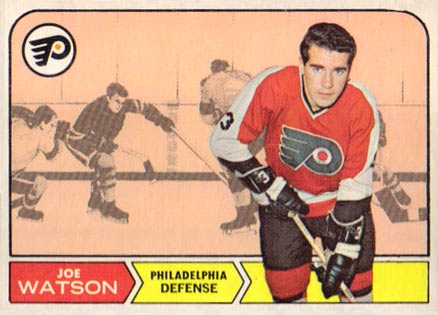 1968 Topps Joe Watson #90 Hockey Card