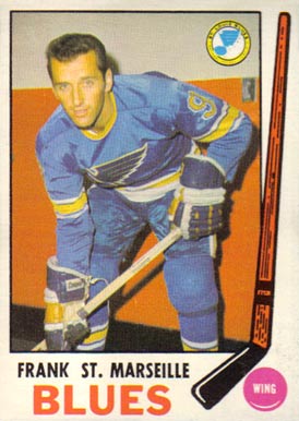 1969 O-Pee-Chee Frank St. Marseille #177 Hockey Card