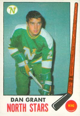 1969 O-Pee-Chee Dan Grant #125 Hockey Card