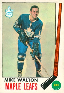 1969 O-Pee-Chee Mike Walton #50 Hockey Card