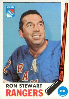 1969 O-Pee-Chee Ron Stewart #41 Hockey Card