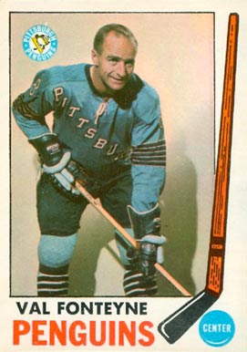 1969 O-Pee-Chee Val Fonteyne #119 Hockey Card