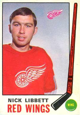 1969 O-Pee-Chee Nick Libett #162 Hockey Card