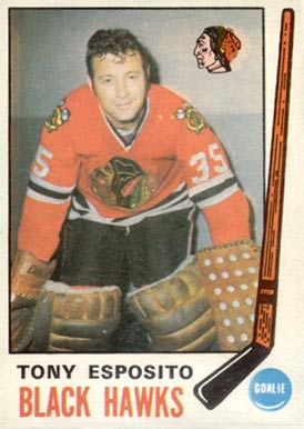 1969 O-Pee-Chee Tony Esposito #138 Hockey Card
