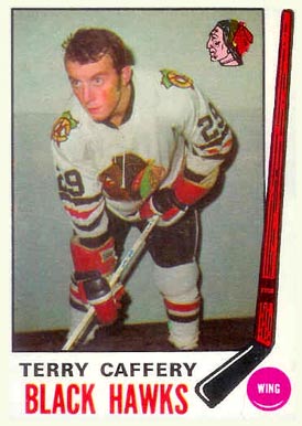 1969 O-Pee-Chee Terry Cafery #135 Hockey Card