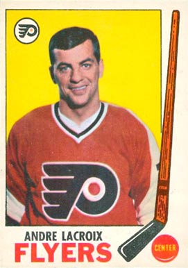 1969 O-Pee-Chee Andre Lacroix #98 Hockey Card
