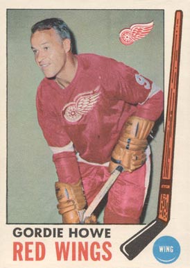 1969 O-Pee-Chee Gordie Howe #61 Hockey Card
