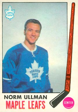 1969 O-Pee-Chee Norm Ullman #54 Hockey Card