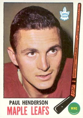 1969 O-Pee-Chee Paul Henderson #47 Hockey Card