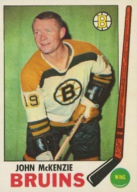 1969 O-Pee-Chee John McKenzie #28 Hockey Card