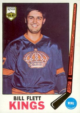 1969 Topps Bill Flett #102 Hockey Card