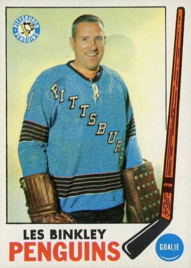 1969 Topps Les Binkley #110 Hockey Card