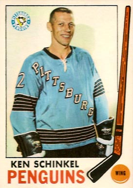 1969 Topps Ken Schinkel #117 Hockey Card