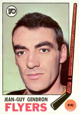 1969 Topps Jean-Guy Gendron #96 Hockey Card