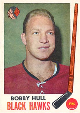 1969 Topps Bobby Hull #70 Hockey Card