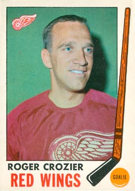 1969 Topps Roger Crozier #55 Hockey Card