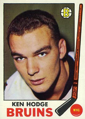 1969 Topps Ken Hodge #27 Hockey Card