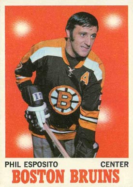 1970 O-Pee-Chee Phil Esposito #11 Hockey Card