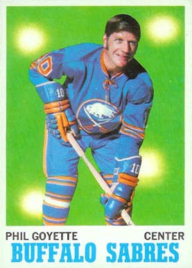 1970 O-Pee-Chee Phil Goyette #127 Hockey Card