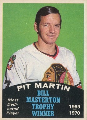1970 O-Pee-Chee Pit Martin #253 Hockey Card